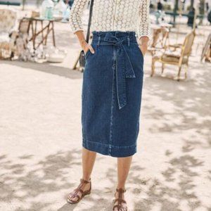 Boden Cara Denim Skirt - NWT